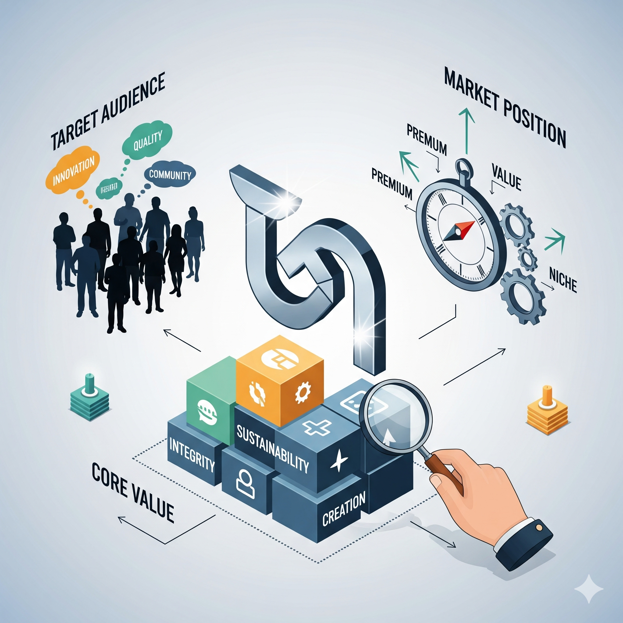 Branding dan Positioning, Membangun Identitas Usaha