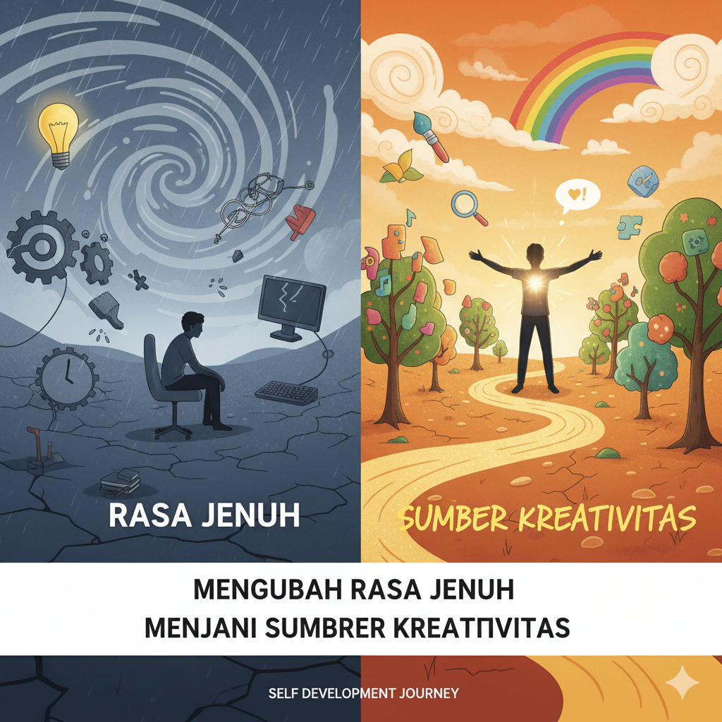 Mengubah Rasa Jenuh Menjadi Sumber Kreativitas