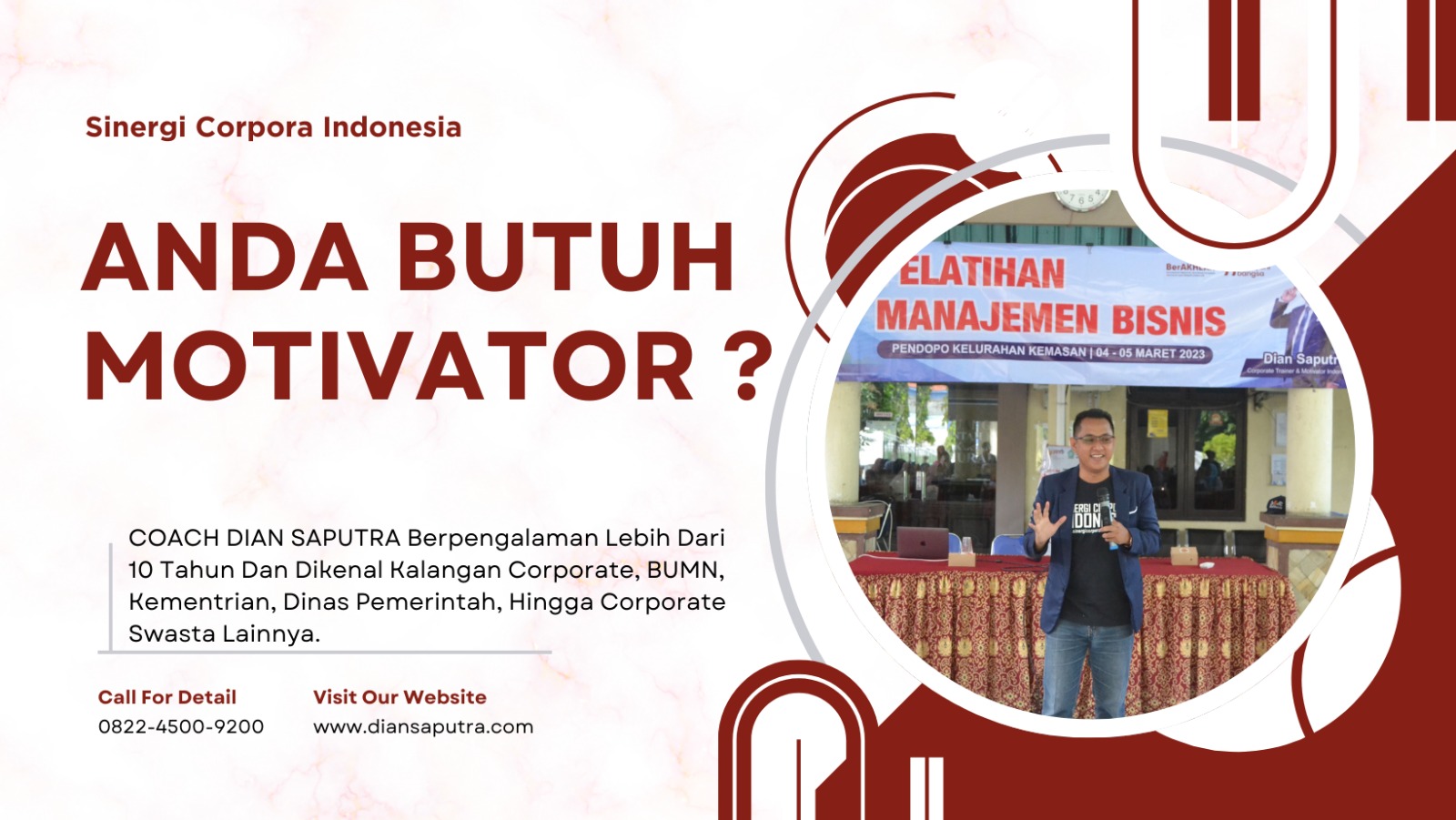 Jasa Motivator Palembang 082245009200