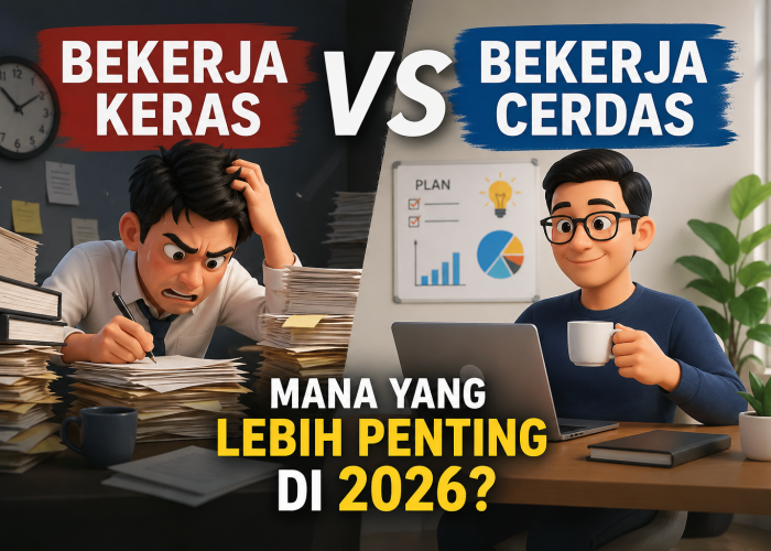 Bekerja Keras vs Bekerja Cerdas: Mana yang Lebih Penting di 2026?