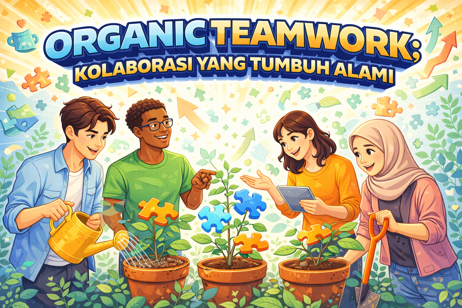 Organic Teamwork: Kolaborasi yang Tumbuh Alami