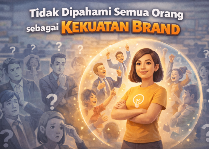 Tidak Dipahami Semua Orang sebagai Kekuatan Brand