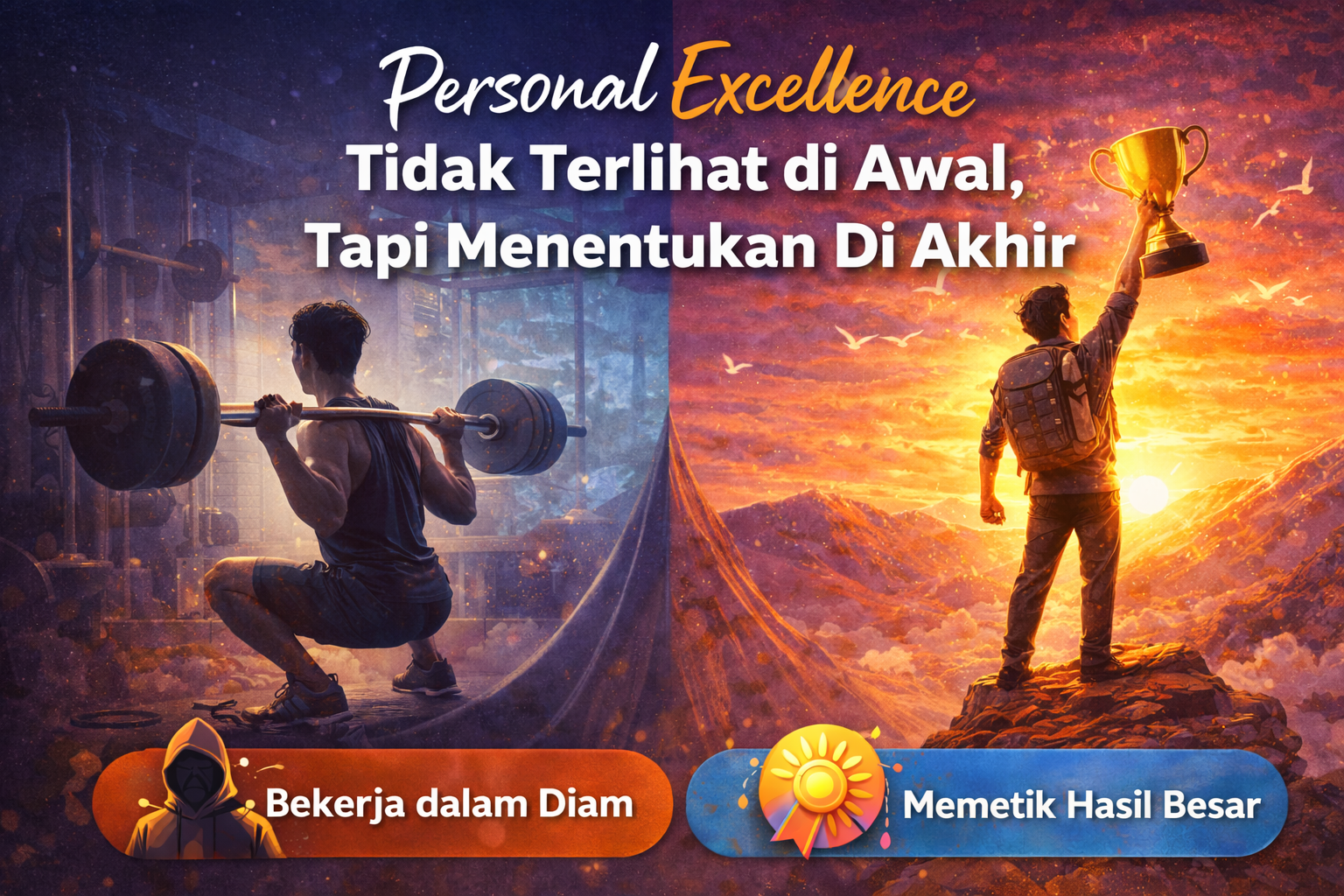 Personal Excellence Tidak Terlihat di Awal, Tapi Menentukan Di Akhir