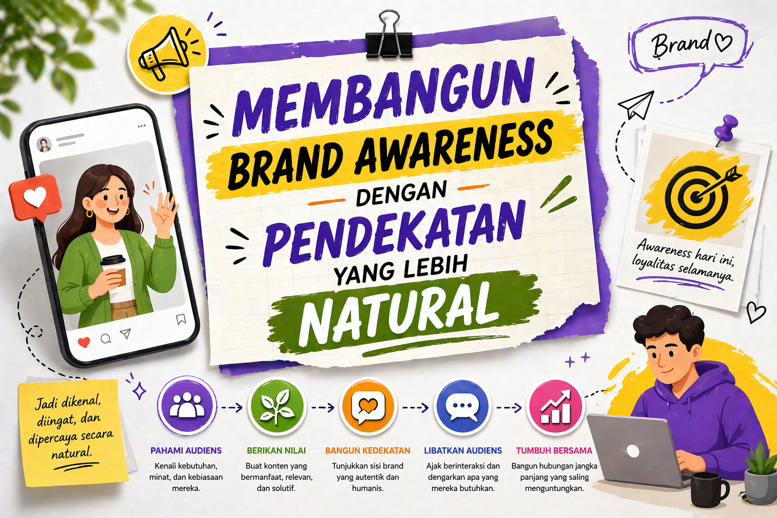 Membangun Brand Awareness dengan Pendekatan yang Lebih Natural