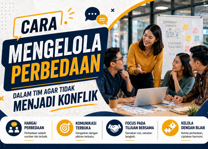 Cara Mengelola Perbedaan dalam Tim agar Tidak Menjadi Konflik