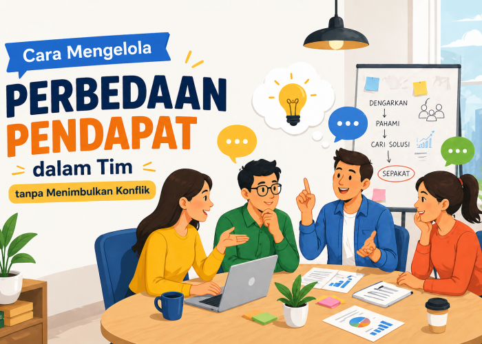 Cara Mengelola Perbedaan Pendapat dalam Tim tanpa Menimbulkan Konflik