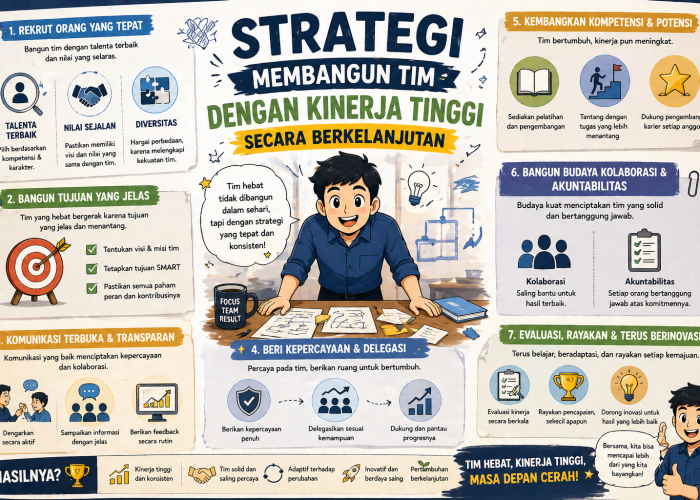 Strategi Membangun Tim dengan Kinerja Tinggi secara Berkelanjutan