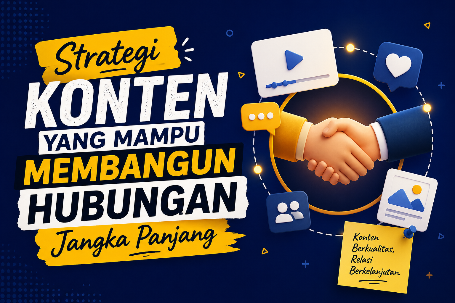 Strategi Konten yang Mampu Membangun Hubungan Jangka Panjang