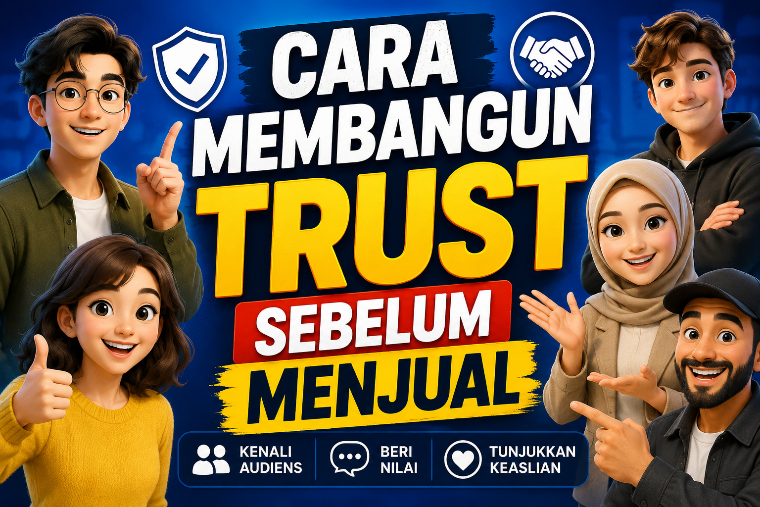 Cara Membangun Trust Sebelum Menjual