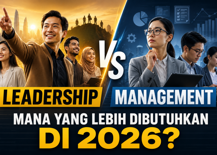 Leadership vs Management: Mana yang Lebih Dibutuhkan di 2026?