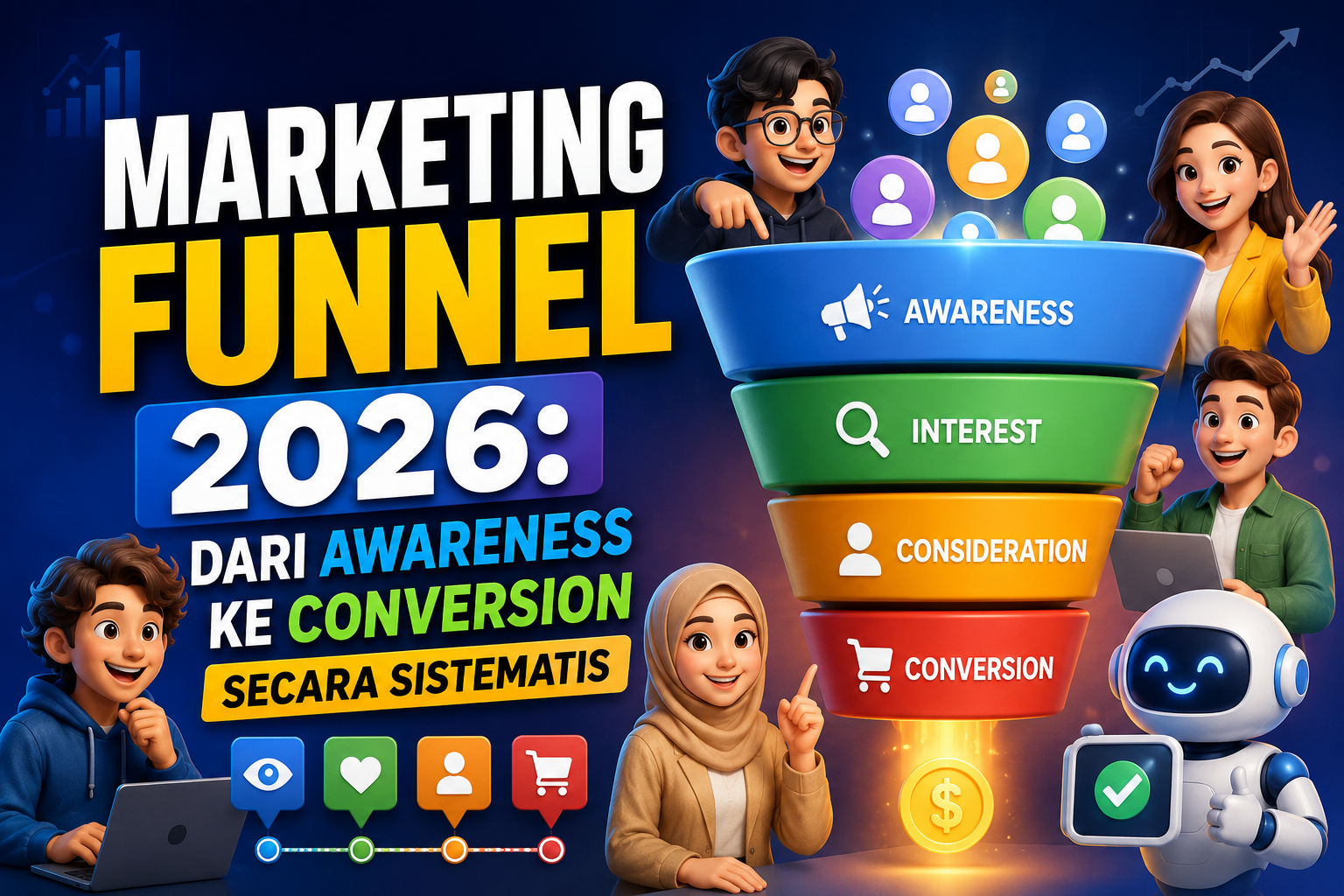 Marketing Funnel 2026: Dari Awareness ke Conversion secara Sistematis