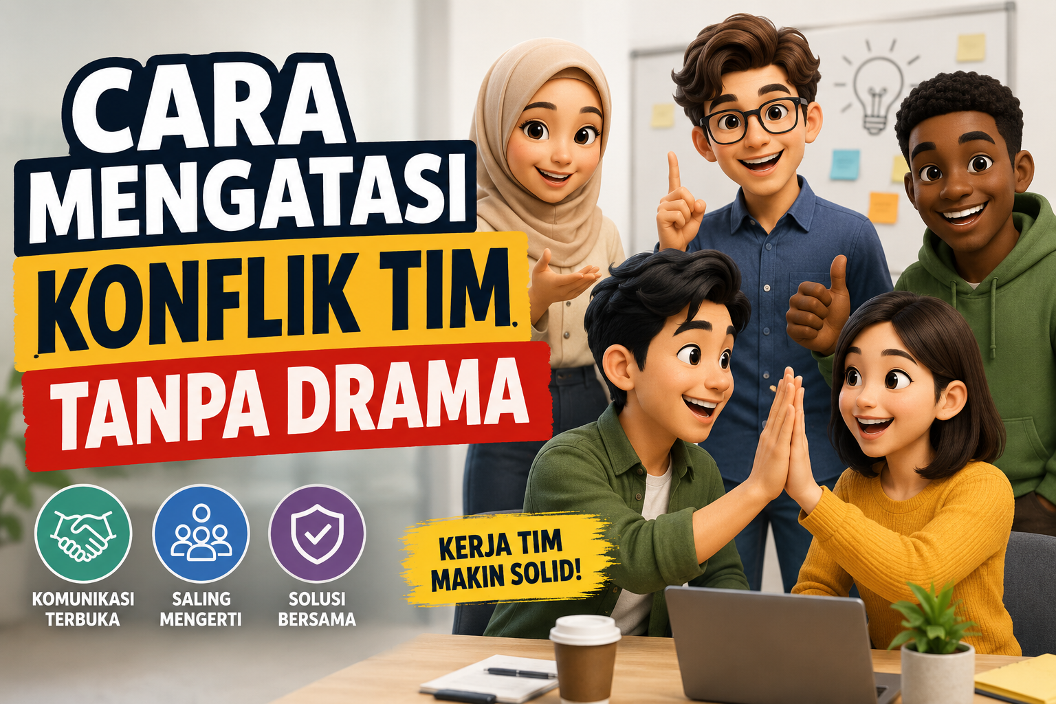 Cara Mengatasi Konflik Tim Tanpa Drama