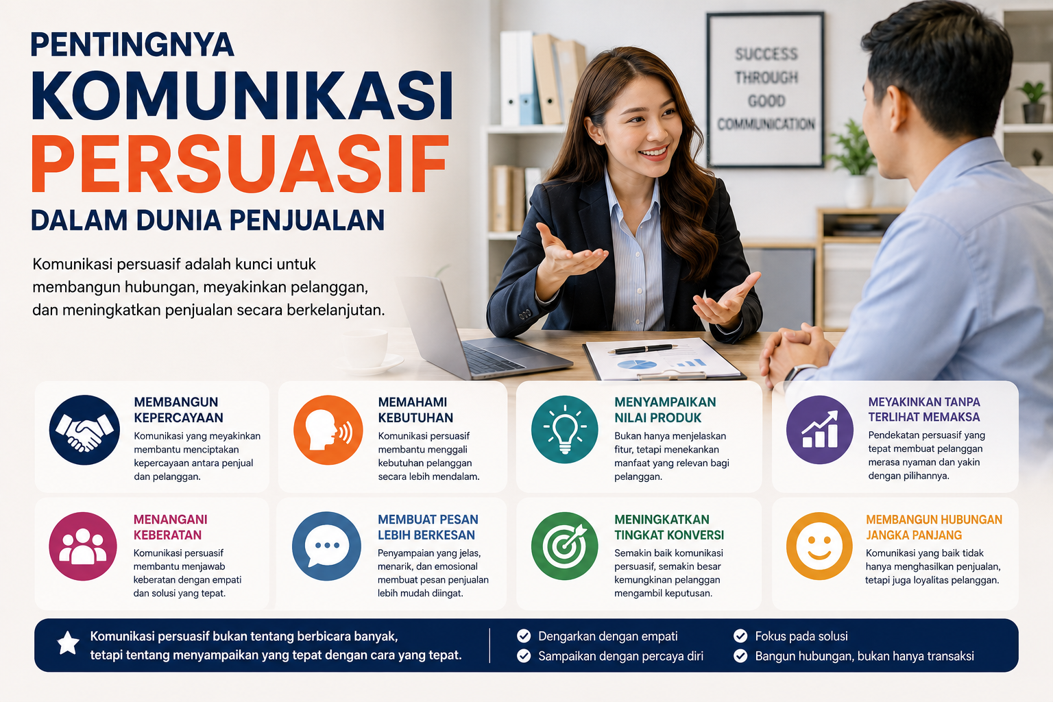 Pentingnya Komunikasi Persuasif dalam Dunia Penjualan