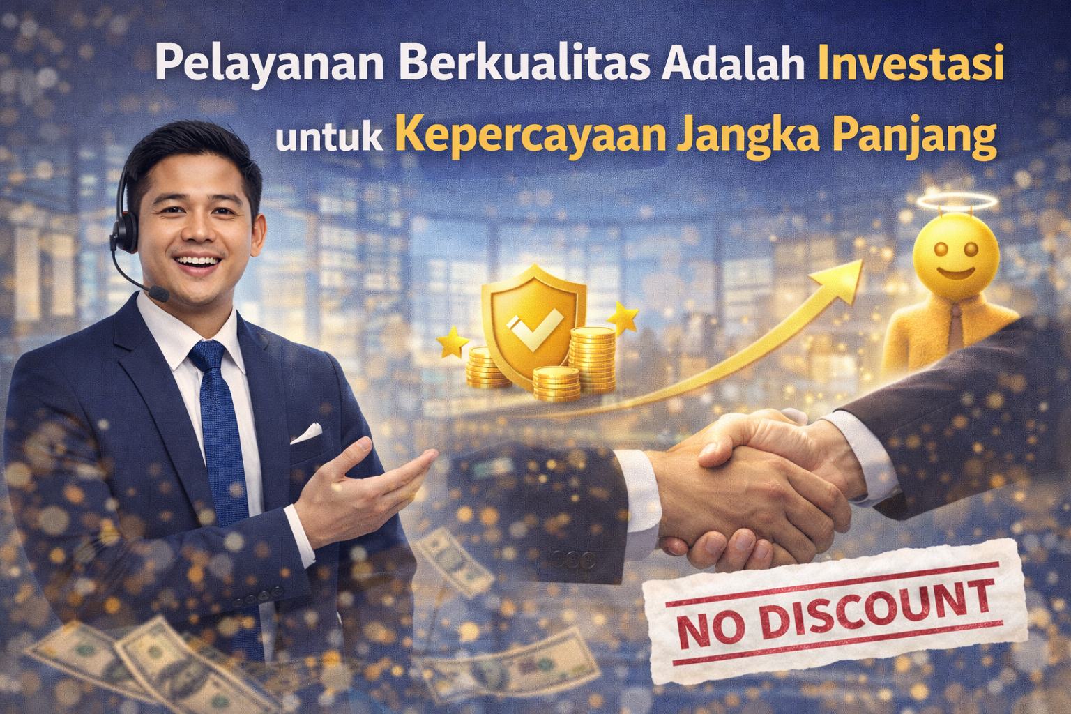 Pelayanan Berkualitas Adalah Investasi untuk Kepercayaan Jangka Panjang