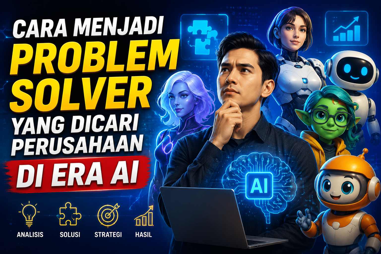 Cara Menjadi Problem Solver yang Dicari Perusahaan di Era AI