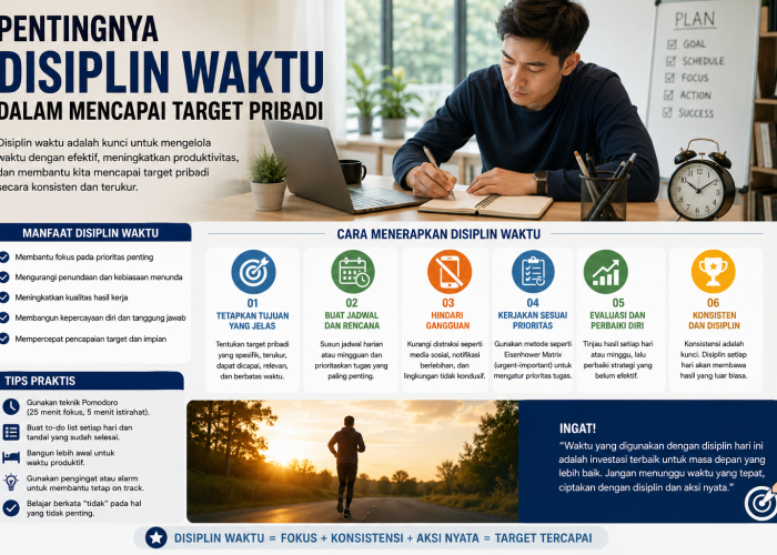 Pentingnya Disiplin Waktu dalam Mencapai Target Pribadi