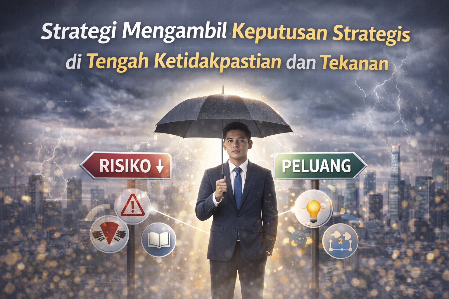 Strategi Mengambil Keputusan Strategis di Tengah Ketidakpastian dan Tekanan