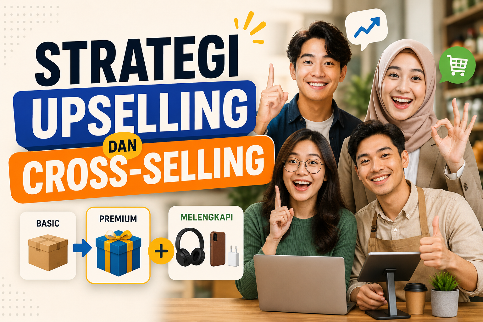 Strategi Upselling dan Cross Selling yang Natural