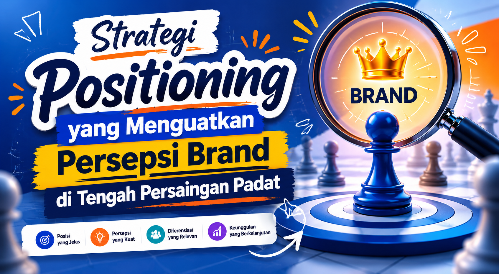 Strategi Positioning yang Menguatkan Persepsi Brand di Tengah Persaingan Padat