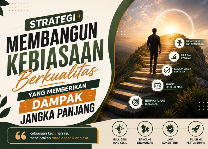 Strategi Membangun Kebiasaan Berkualitas yang Memberikan Dampak Jangka Panjang