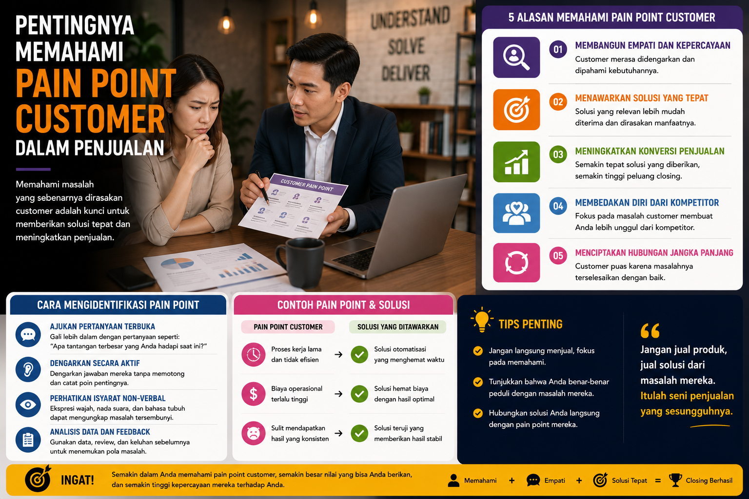 Pentingnya Memahami Pain Point Customer dalam Penjualan