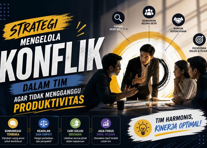Strategi Mengelola Konflik dalam Tim agar Tidak Mengganggu Produktivitas