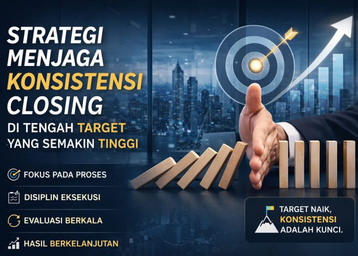 Strategi Menjaga Konsistensi Closing di Tengah Target yang Semakin Tinggi