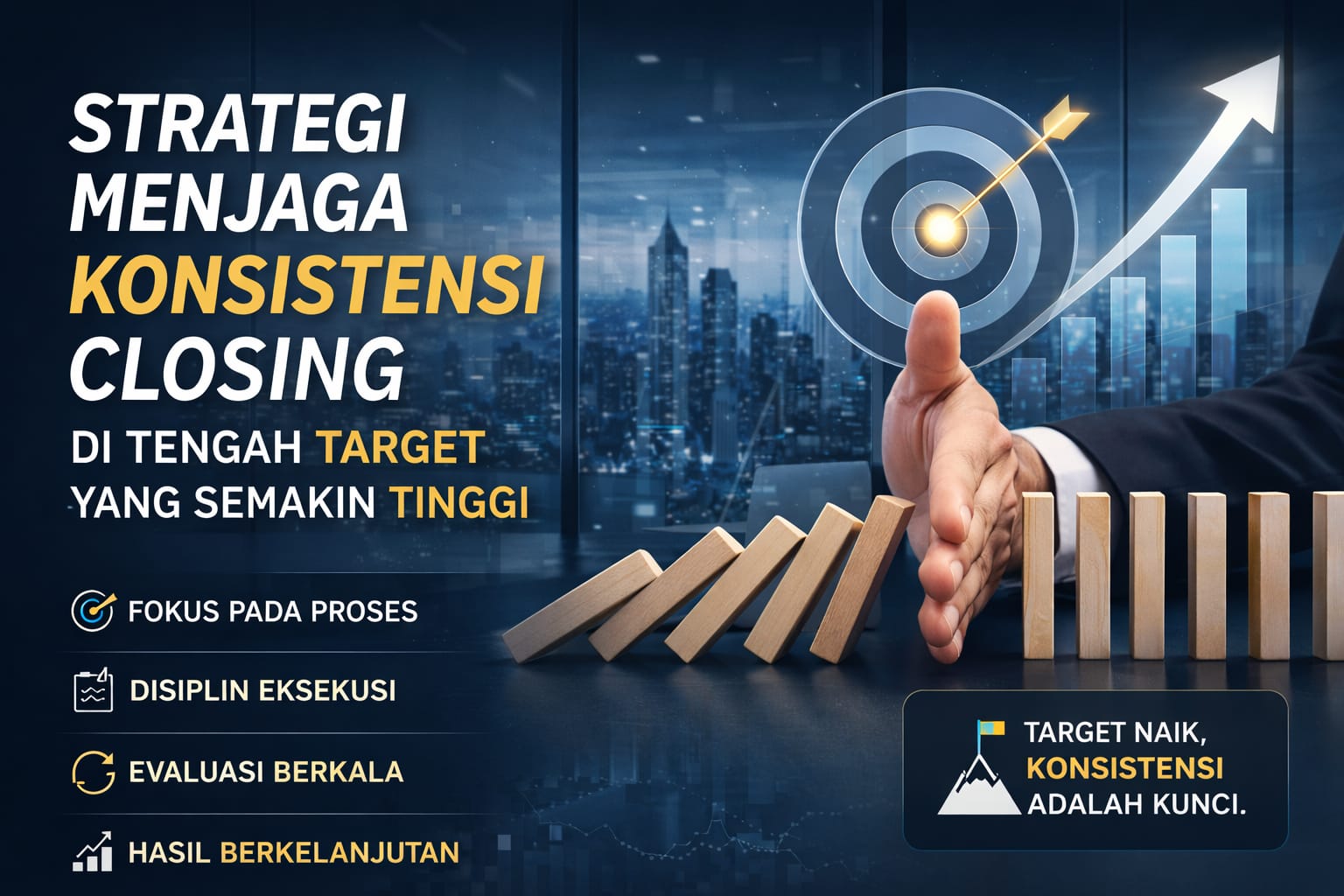 Strategi Menjaga Konsistensi Closing di Tengah Target yang Semakin Tinggi