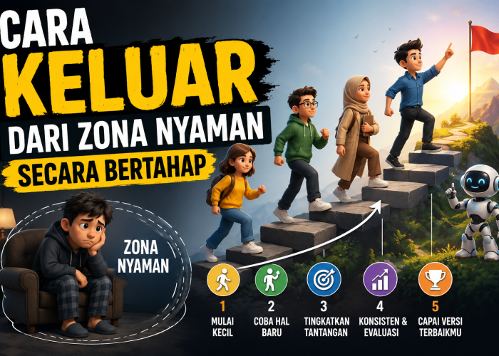 Cara Keluar Dari Zona Nyaman Secara Bertahap