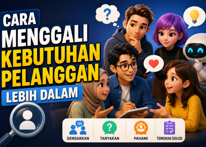 Cara Menggali Kebutuhan Pelanggan Lebih Dalam