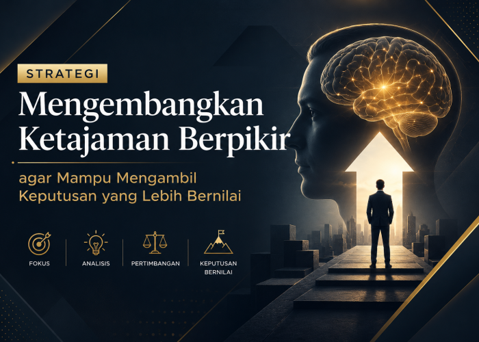 Strategi Mengembangkan Ketajaman Berpikir agar Mampu Mengambil Keputusan yang Lebih Bernilai