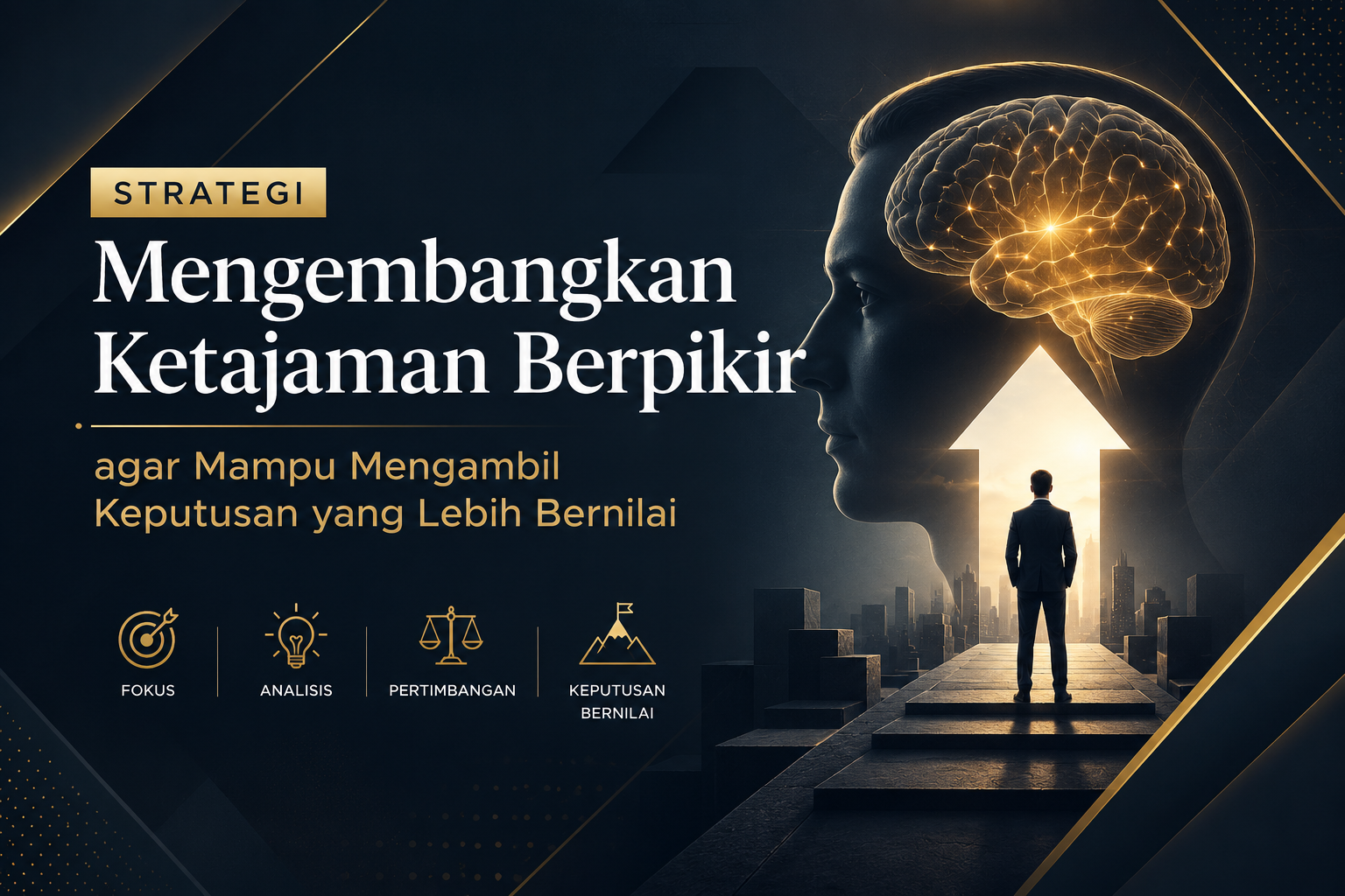 Strategi Mengembangkan Ketajaman Berpikir agar Mampu Mengambil Keputusan yang Lebih Bernilai