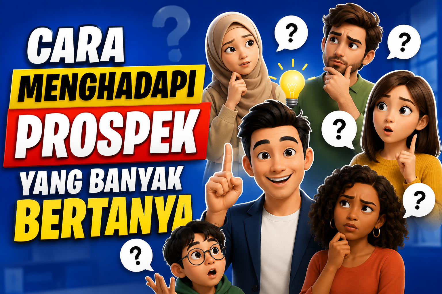 Cara Menghadapi Prospek Yang Banyak Bertanya