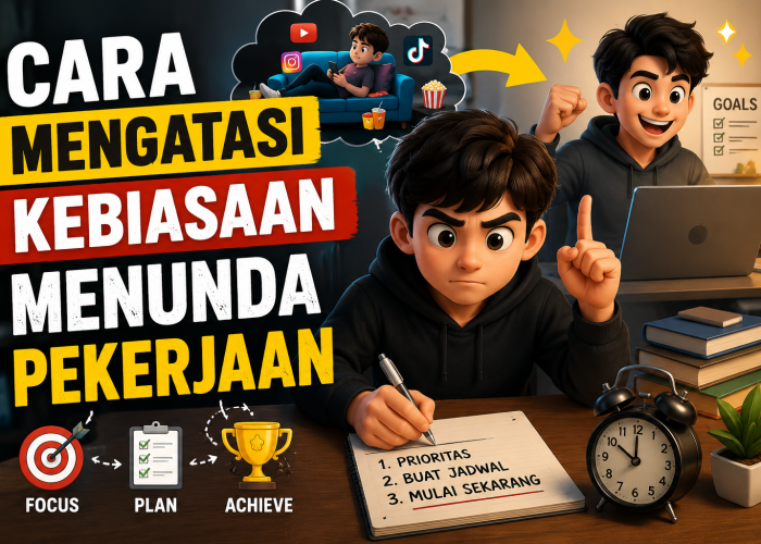Cara Mengatasi Kebiasaan Menunda Pekerjaan