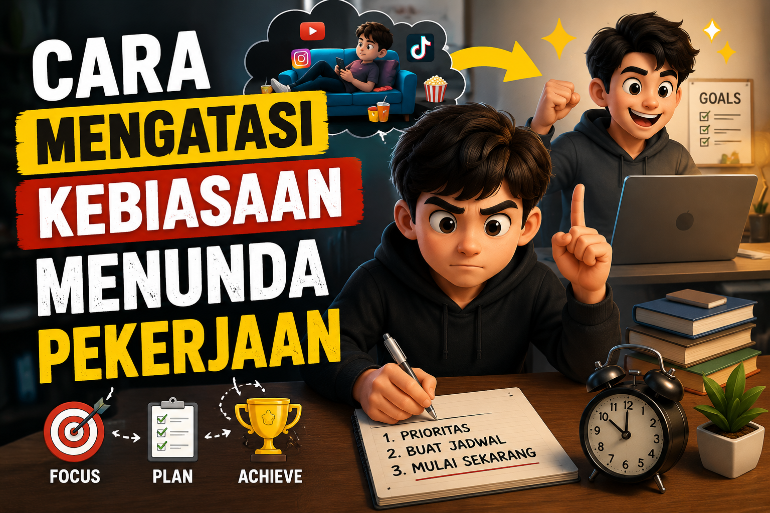 Cara Mengatasi Kebiasaan Menunda Pekerjaan
