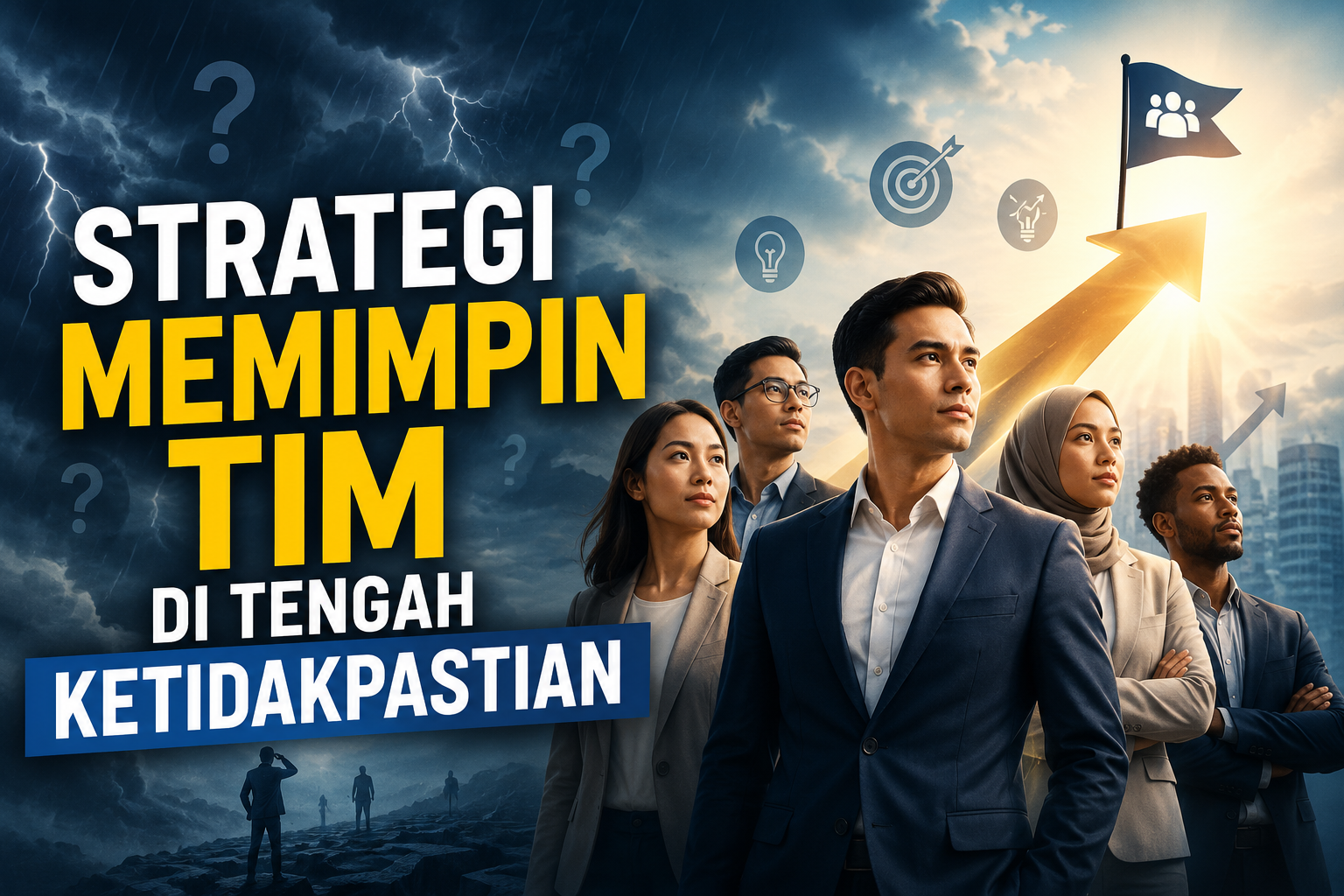 Strategi Memimpin Tim Di Tengah Ketidakpastian