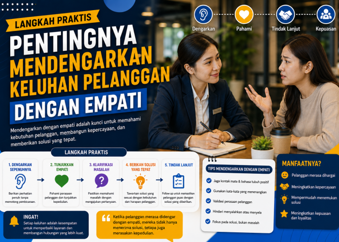 Pentingnya Mendengarkan Keluhan Pelanggan dengan Empati