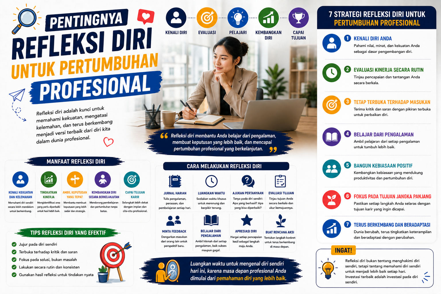 Pentingnya Refleksi Diri untuk Pertumbuhan Profesional