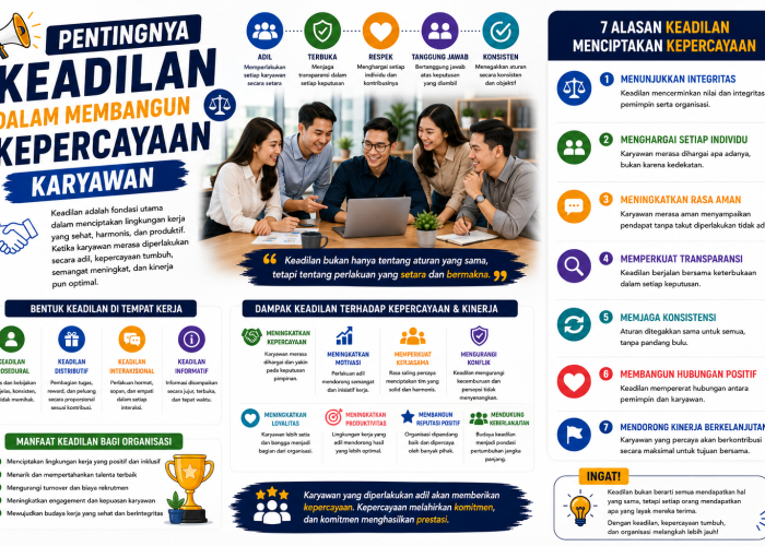 Pentingnya Keadilan dalam Membangun Kepercayaan Karyawan