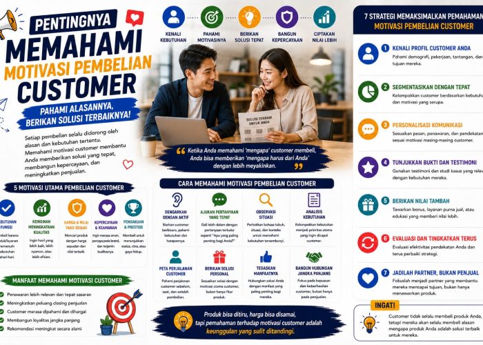 Pentingnya Memahami Motivasi Pembelian Customer