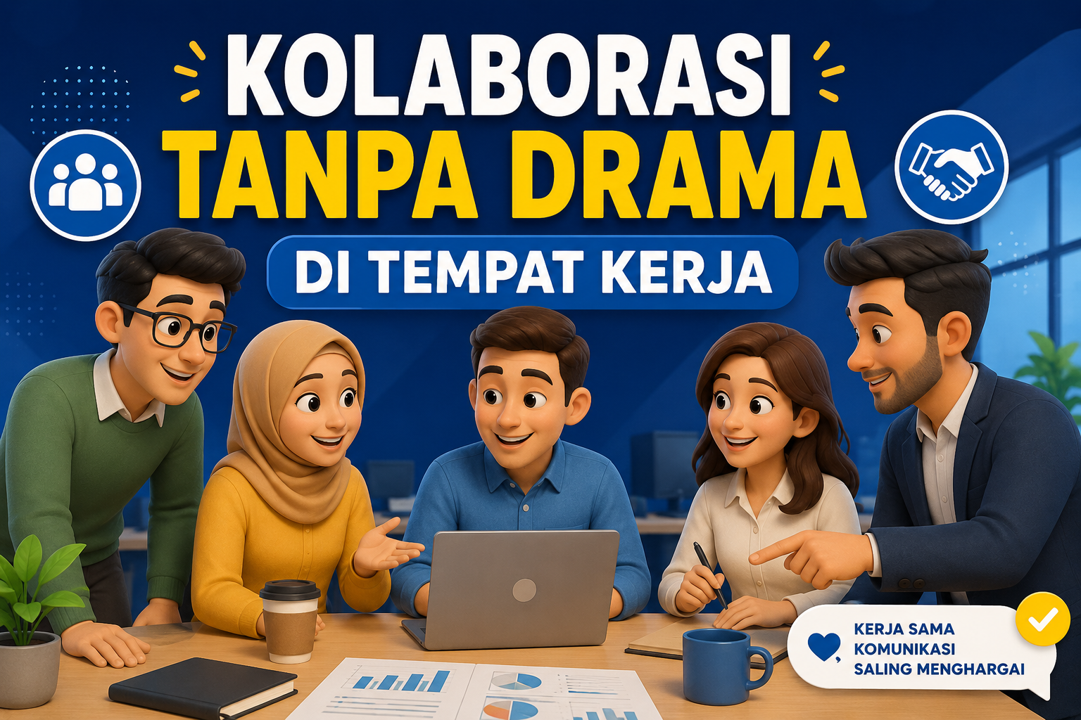 Kolaborasi Tanpa Drama di Tempat Kerja
