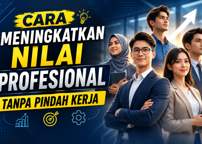 Cara Meningkatkan Nilai Profesional Tanpa Pindah Kerja