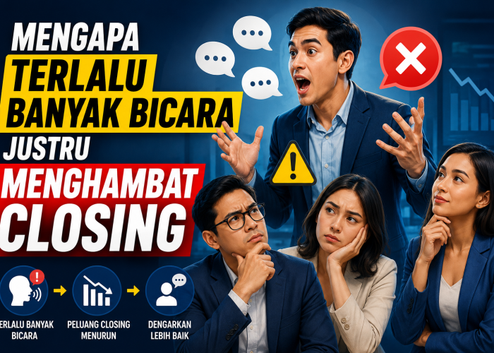 Mengapa Terlalu Banyak Bicara Justru Menghambat Closing