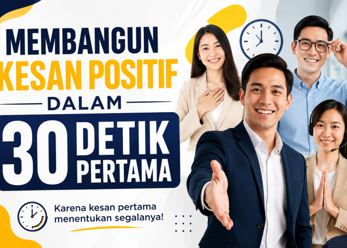 Membangun Kesan Positif dalam 30 Detik Pertama