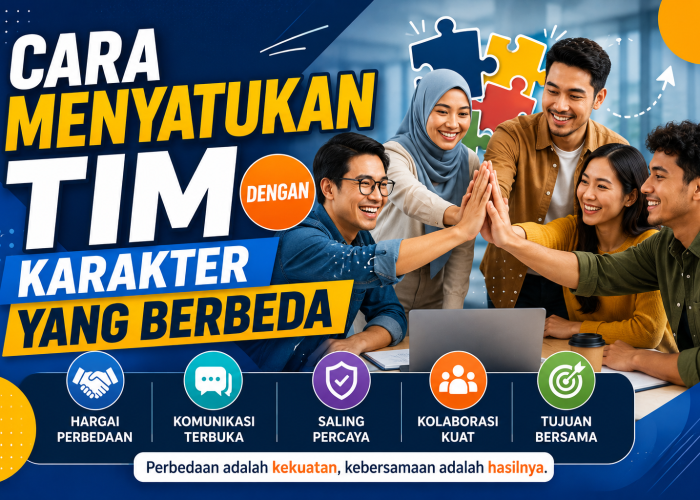 Cara Menyatukan Tim dengan Karakter yang Berbeda