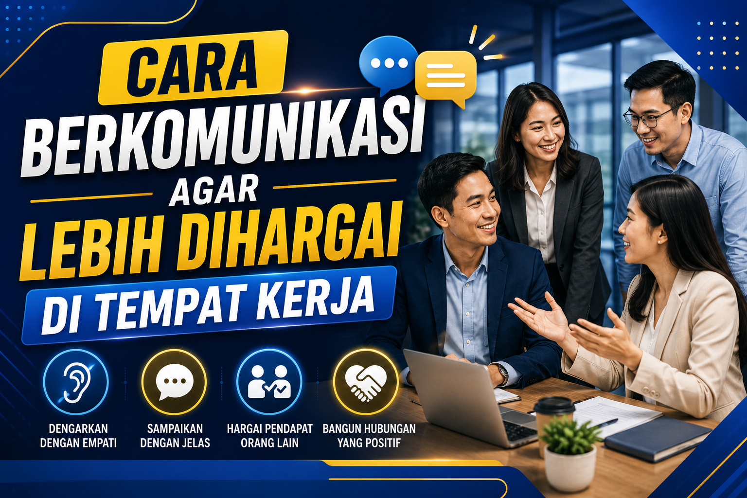 Cara Berkomunikasi agar Lebih Dihargai di Tempat Kerja