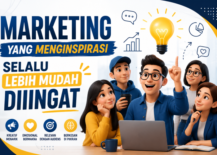 Marketing yang Menginspirasi Selalu Lebih Mudah Diingat