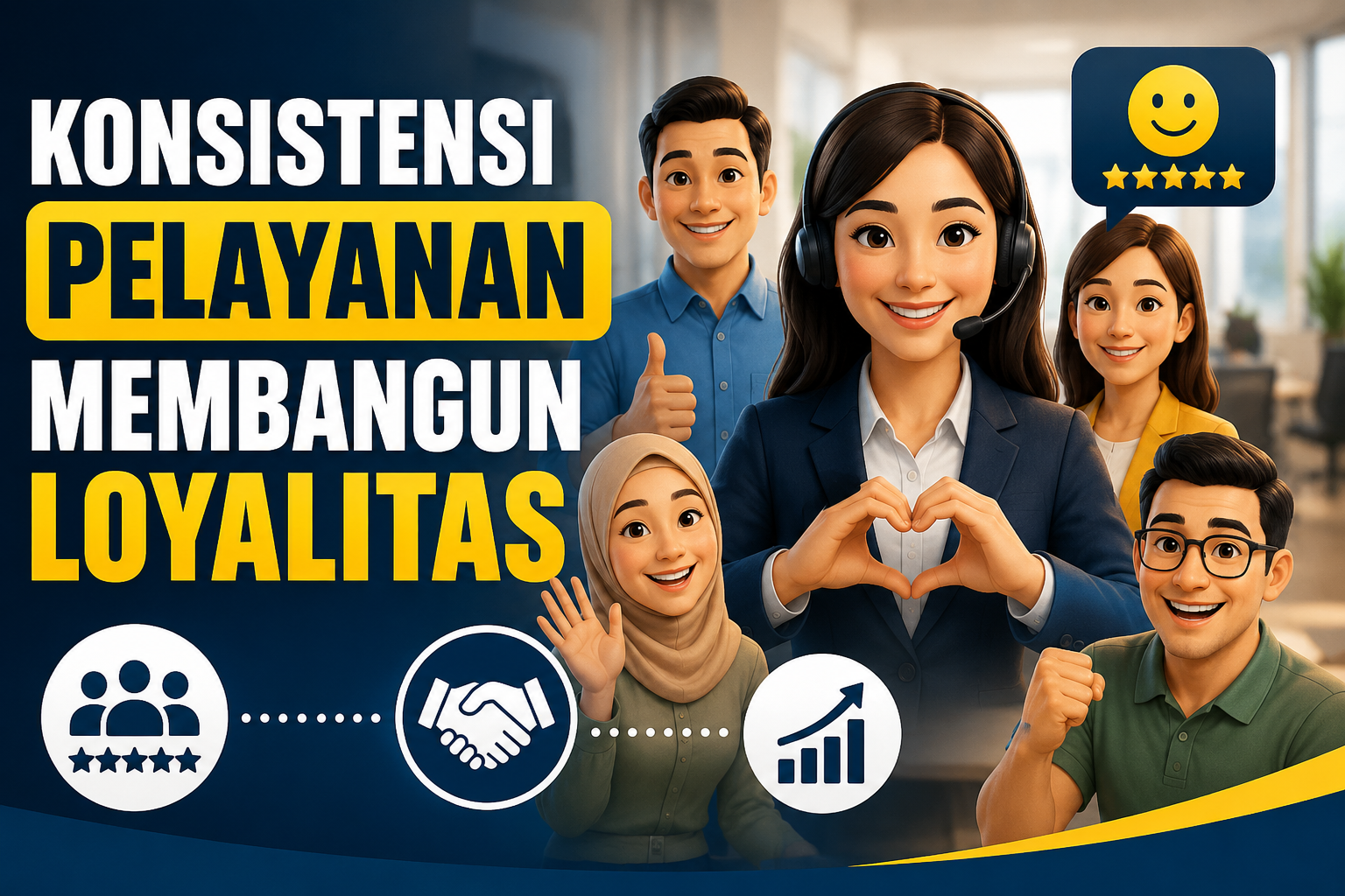 Konsistensi Pelayanan Membangun Loyalitas