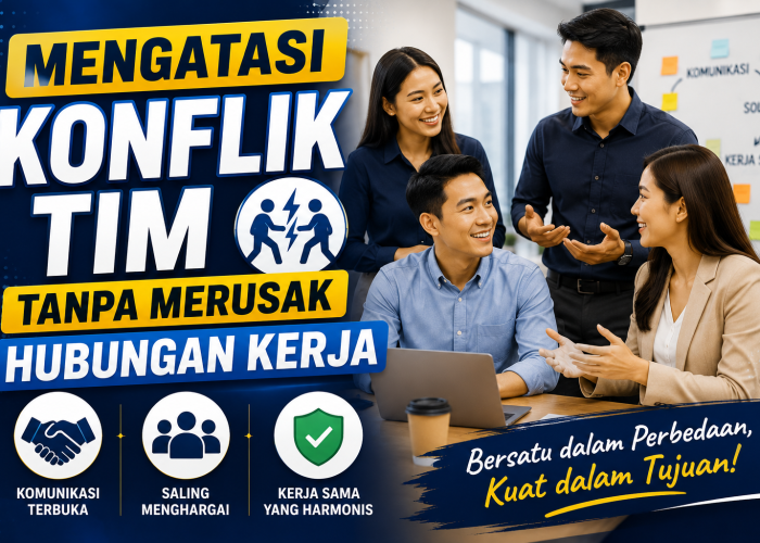 Mengatasi Konflik Tim Tanpa Merusak Hubungan Kerja