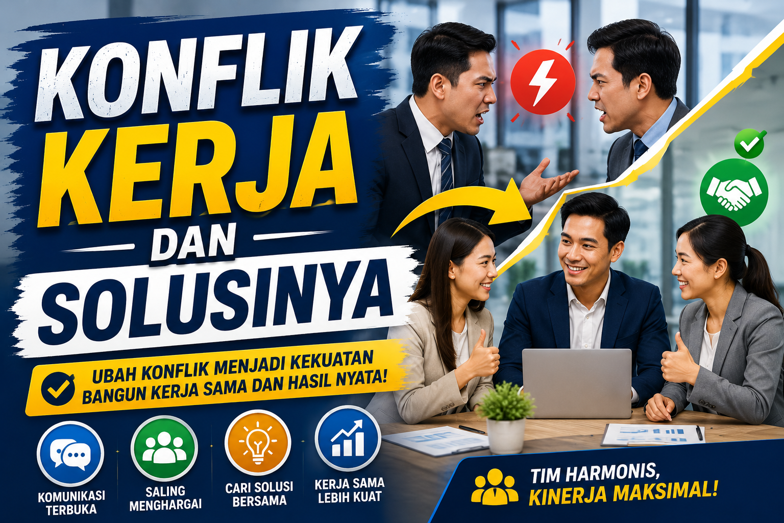Konflik Kerja dan Solusinya